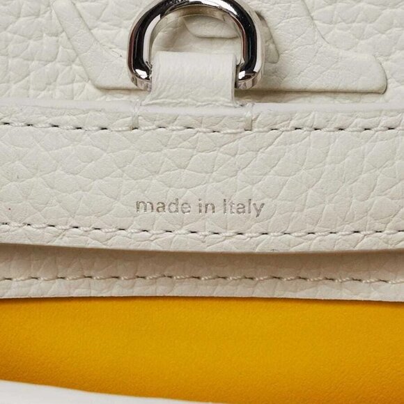 Louis Vuitton x YK White/Multicolor Taurillon Leather Capucines BB Bag - Picture 11 of 12